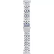Metalni kaiš - MK24.10 Srebrni 24mm