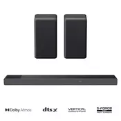 Soundbar Sony HT-A7000 in zadnji zvočniki SA-RS3S