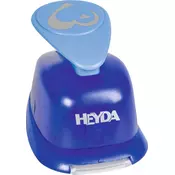 HEYDA dekorativni luknjač 3D velikost L - srce 2,5 cm