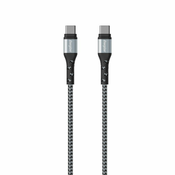 Energizer Energizer Ultimate - Povezovalni kabel USB-C na USB-C 2 m (srebrn)