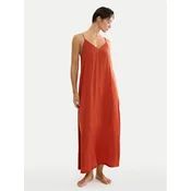 Triumph Poletna obleka Summer Satin 10227240 Oranžna Relaxed Fit