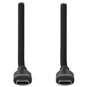 Nedis kabel USB 2.0/ vtič USB-C - vtič USB-C/ 60 W/ črn/ škatla/ 1,5 m