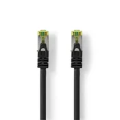 360 Omrežni kabel CAT7 | S/FTP | RJ45 Moški | RJ45 Moški | 3,00 m | Brez oprijema | Okrogla | LSZH | Črna | Oznaka