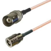 shumee Pigtail QMA vtič/BNC vtičnica 20cm RG316