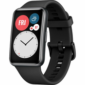 Pametni sat Huawei Watch Fit, Graphite Black, Black Silicone Strap 55025875