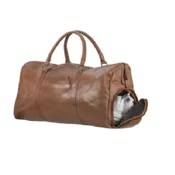 dbramante1928 Kalundborg Sport Weekender Bag - usnjena potovalna torba 15 (tan)