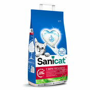 Sanicat 7 Days Aloe Vera pesek za mačke - Varčno pakiranje: 4x4 l