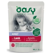 OASY mokra hrana za mačke, jagnjetina, 85g