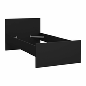 Črna postelja 90x190 cm Naia – Tvilum