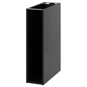 METOD Podni element, Crnosiva, 20x60x80 cm