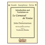 DEMERSSEMANN:INTRODUCTION AND VARIATIONS ON LE CARNAVAL DE VENISE ALTOSAX&PIANO
