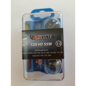 CAR LINE Garnitura sijalica H7 12V55W