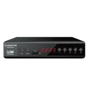 Manta MANTA DVB-T2 prijemnik, H265, HDMI, SCART, Teletext, HR, DVBT025PRO, (5902510687526)