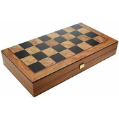 Set šaha i backgammona Manopoulos (48x26cm), boja maslinastog drveta