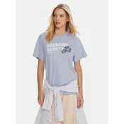 Roxy Majica Hangloose The Sky ERJZT06020 Modra Regular Fit
