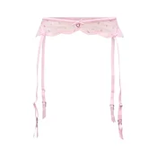 Hunkemöller Pasek za nogavice Cordelie  roza