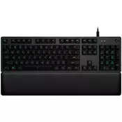 LOGITECH G513 Corded RGB Mechanical Gaming Keyboard - CARBON - US INTL - USB - CLICKY