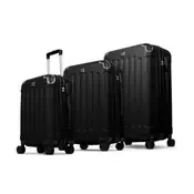 Set kofera SF-5001 3 ks black