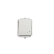 shumee Hermetično stopniščno stikalo Cedar IP44 10A belo WNt-600C WNT600C01