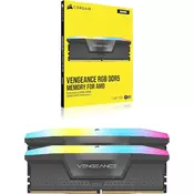 Corsair Memorija VENGEANCE 16GB(2x8GB)/DDR5/6000MHz/CL36/1.35V/RGB/XMP & EXPO