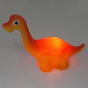 Niermann Standby Nočna lučka LED Brachiosaurus, ki deluje na baterije - otroška soba - rumena, oranžna - Plastika
