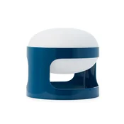 Kartell namizna svetilka KD28, petrol, O 25 cm, E14-LED - Dnevna soba/jedilnica - Dizajn - bencin, bela - Plastika
