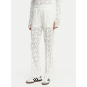 adidas Spodnji del trenirke Firebird Classic KE3455 Écru Regular Fit