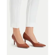 Čevlji z visoko peto LAUREN RALPH LAUREN 802P09031002 Rjava