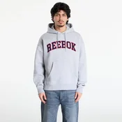 Mikina Reebok Freshman Hoodie Athletic Grey Marl XL