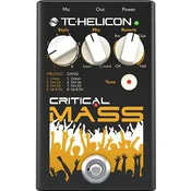 TC Helicon Critical Mass Vokalni procesor (Kot novo)