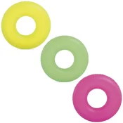 shumee Neonski plavalni obroč premera 91 cm - 3 barve INTEX 59262 roza