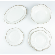 AMC HOME Set za rucavanje Marquette, 20 elemenata, Bela