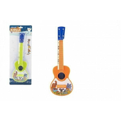 Teddies Ukulele/kitara Živali in njihov bend 40cm s trsalom iz plastike (2 barvi)