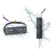 12V 30W LED napajalnik IP67 vodoodporen LED pretvornik hermetičen tanek DC