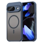 Hibridni ovitek HaloFrost II MagSafe za Google Pixel 9 - navy blue
