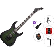Jackson JS32Q DKA AH Standard SET Transparent Green Burst Električna gitara