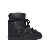 Inuikii Škornji za sneg Full Leather Wedge 1001.004.0092 Črna