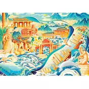 Nathan - Puzzle Čudeži Azije - 1 500 kosov