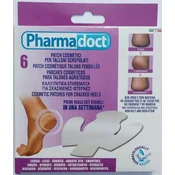 PHARMADOCT obliži za razpokane pete 6 kom.