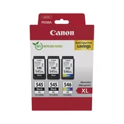 Komplet kartuš Canon 2x PG-545 XL in 1x CL-546 XL/Original