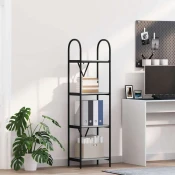 Polica Siva Sonoma 40 x 30 x 146 cm Konstruirano drvo