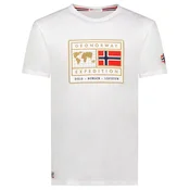 Geographical Norway Muška majica kratkih rukava Jofoten Db 254 M, Bela