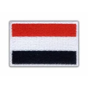 shumee Jemenska zastava - nalepka za likanje/toplotno varjenje - vezena našitka/značka/emblem