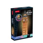 shumee Kubična zabava. 3D LED sestavljanka. Big Ben. Nočna različica. 32 kosov.