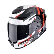 Integralna motociklisticka kaciga Scorpion EXO-GT SP AIR TORNADO crno-crvena