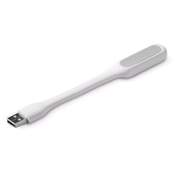 C-TECH UNL-04, USB svetilka za prenosni računalnik, prilagodljiva, bela