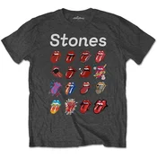 The Rolling Stones No Filter Evolution (Soft Hand Inks) Charcoal Grey L Majica