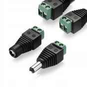 Rosfix Vtičnica za CCTV 5,5mm/2,1mm + Vtičnica, (21656675)