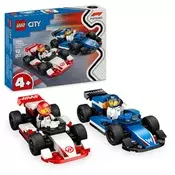 LEGO City F1 Williams racing i Haas F1 formule 60464