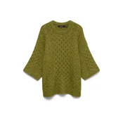 VERO MODA Pulover VMPAULA oliva